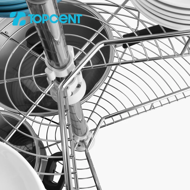 3/4 круглая корзина TOPCENT Волшебный уголок для кухонного шкафа