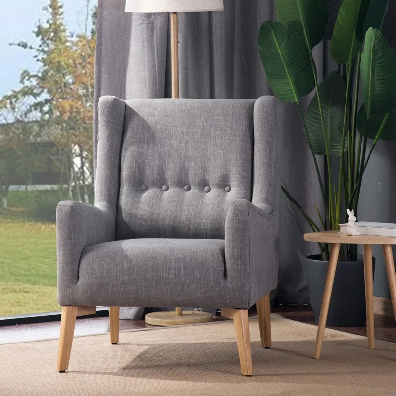 
Fabric Modern Armchair for Living Room Bedroom 