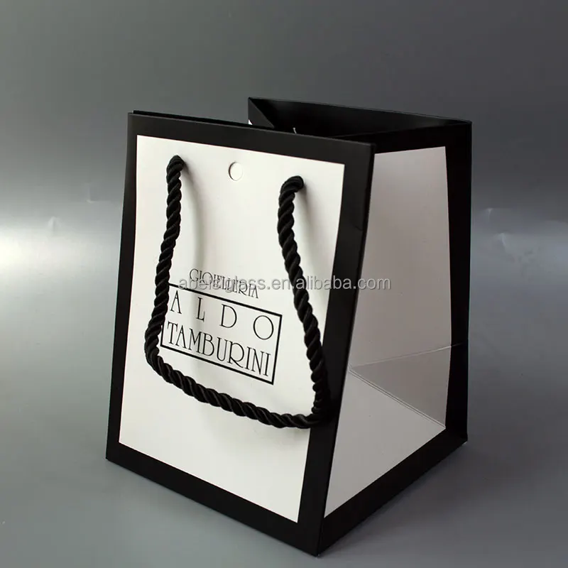 Wholesale Cheap Price Luxury Famous Brand Gift Custom Printed Shopping Paper Bag With Your Own Logo
