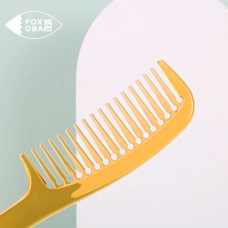 Private label Wide Tooth Combs Pressing Detangle Brushes Brush And Detangling Hair Wholesale Beauty  For Barber