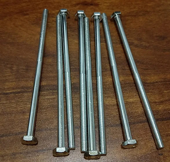 
Low price long hex head bolt with nuts and wahsers 