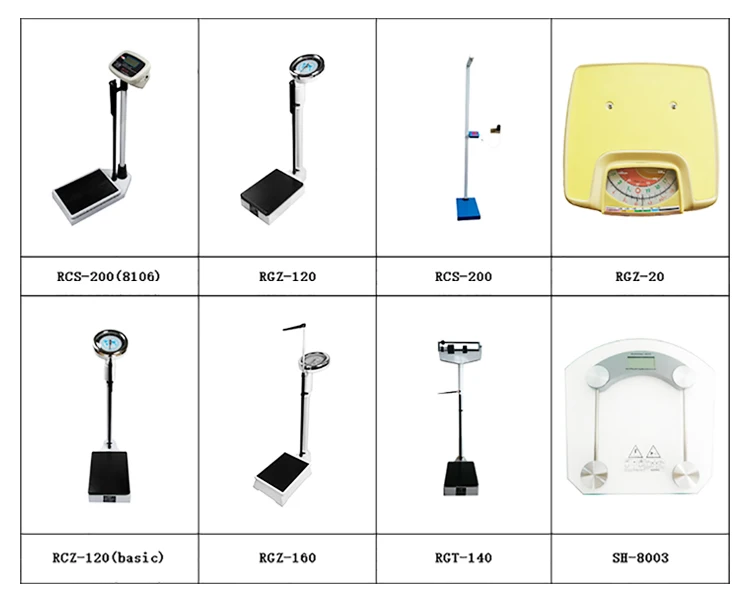 height and weight measuring instrument