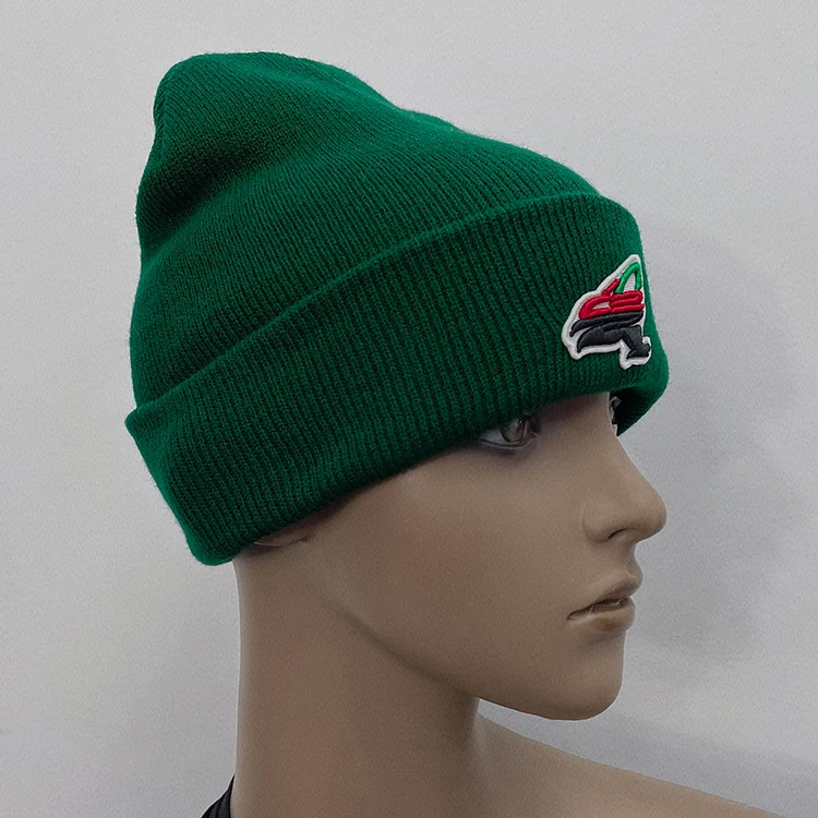 Embroidered Skull Hat Wholesale Women Knitted Hats Winter Hat Beanie