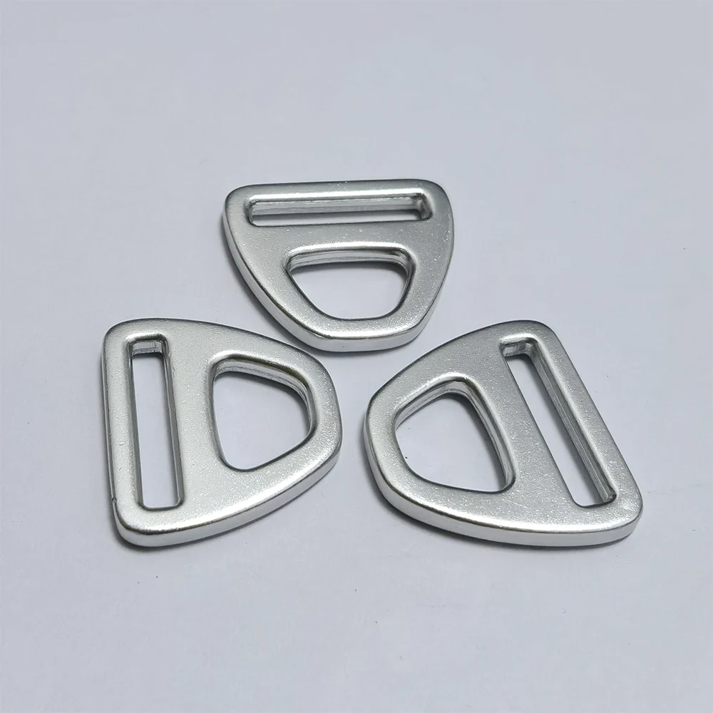 Metal Slide Safety Harness Release Matt Black D ring Metal Loop For Bag 20mm 25mm