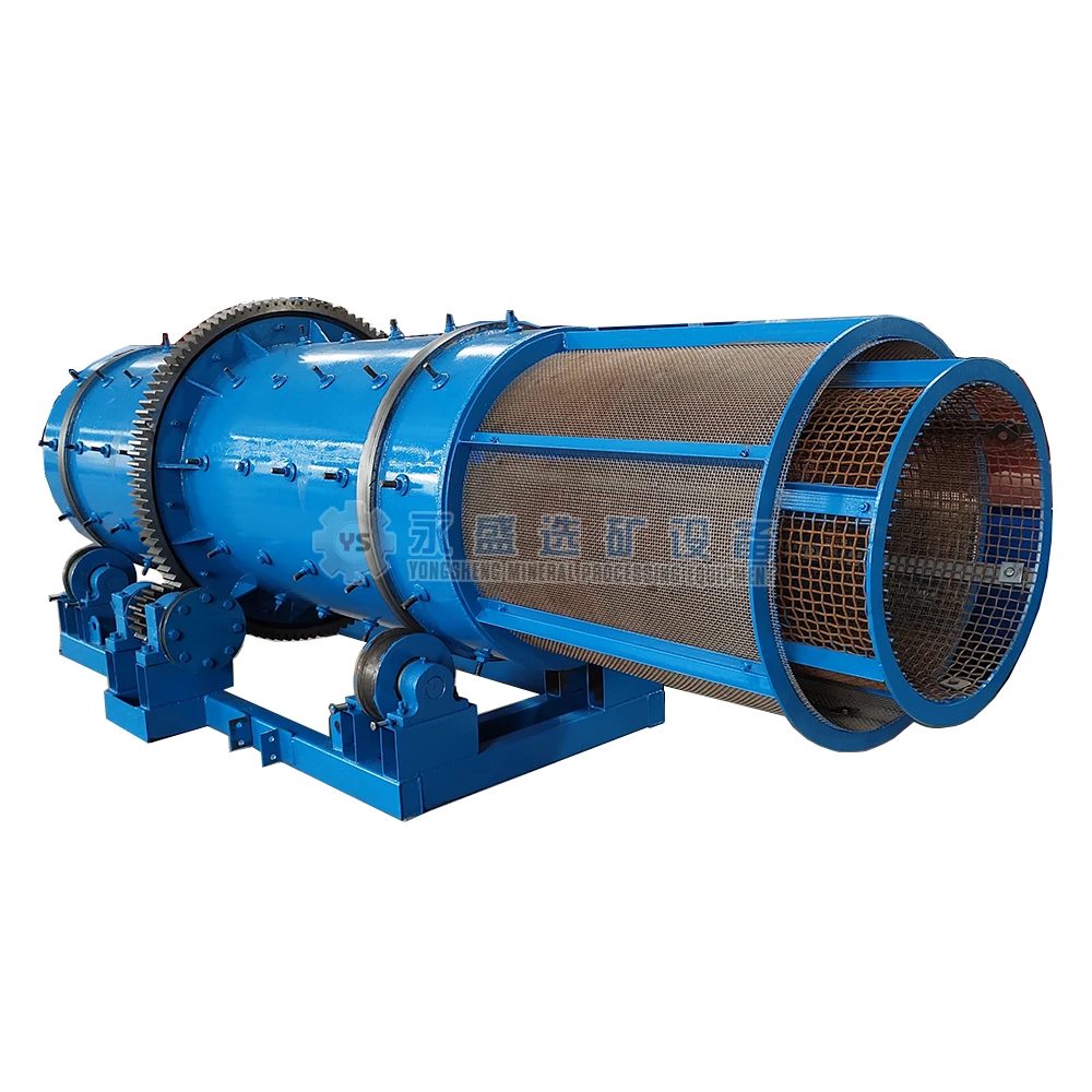 80-100 TPH 1500*4500 China Clay Washing Plant, High Capacity Soil Wash Equipment and Stone Clean Washer Machine