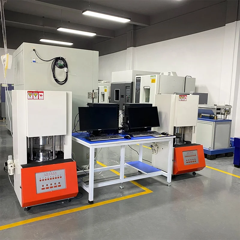 Computer Servo Plastic Torque Vulcanized Rotorless Rubber Industrial Lab No Rotor Moving Die Rheometer