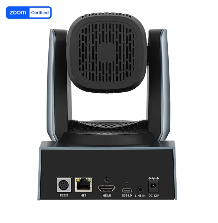 RC841U 4K PTZ Camera 12X Optical Zoom  16X Digital Zoom 80.8 Degree Wide Angle Lens  Full USB Interfaces