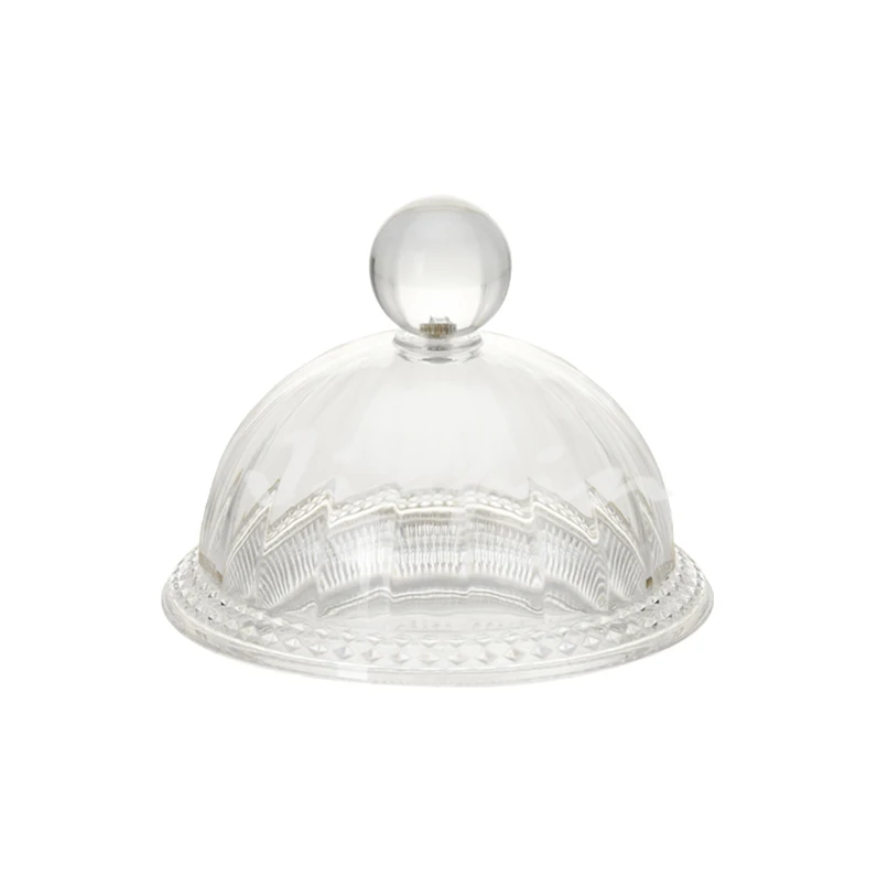 Мини-чехол из поликарбоната с круглой ручкой, прозрачный пластиковый маленький купол 4,5 дюйма