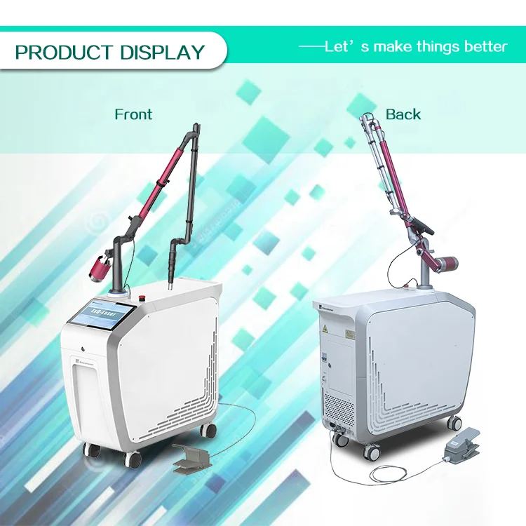 Sincoheren 1064 nm 532nm Q Switch Nd Yag Laser Tattoo Removal Aesthetic Technology Equipment for Medical Clinic