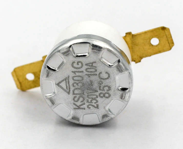 new style fuser ceramic auto fixed high temperature controlled snap action  disc switch home thermostat ksd301