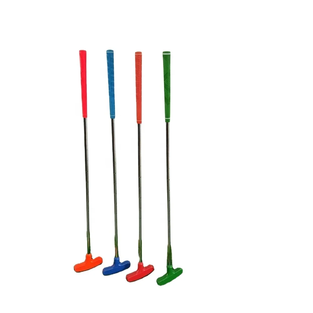 High Quality Assorted Color Rubber Head Kids  Factory Price Mini Golf Putter