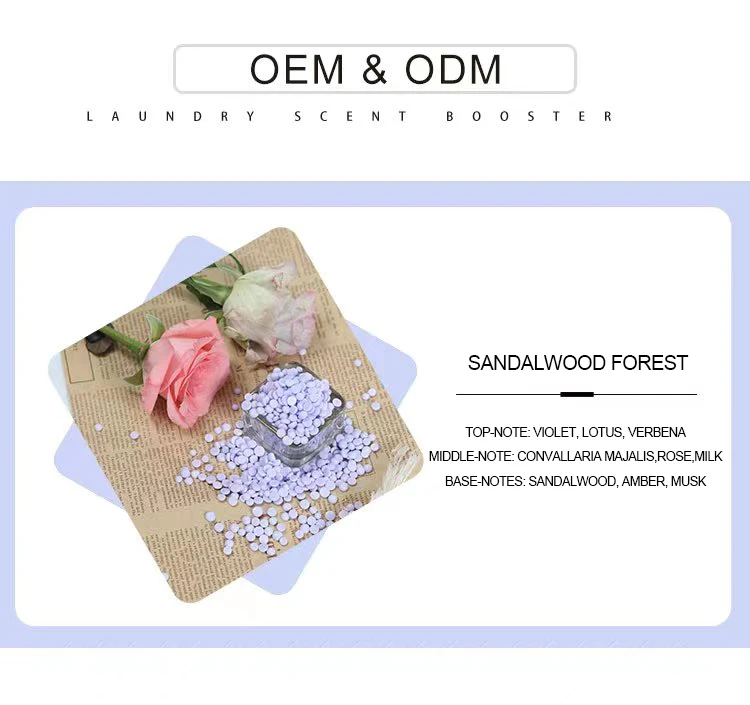 Eco Friendly Wholesale Scent Booster Beads Hot Selling Laundry Pods OEM 260G Fragrance Long-lasting Perfume Scent Fragrant Beads
