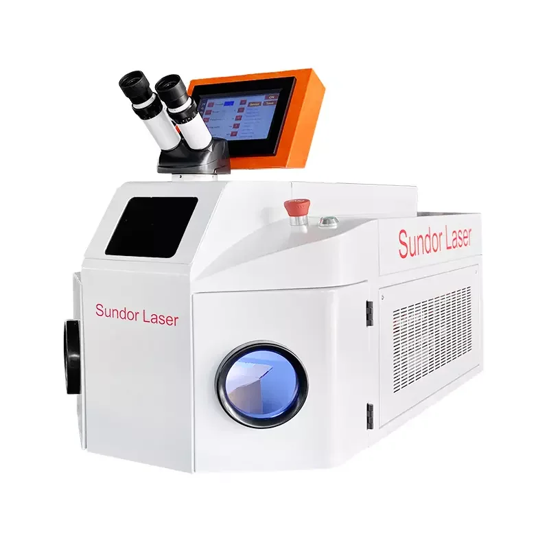200w Yag Gold Silver Jewelry Repair Tabletop Laser Welder Spot Welding Machine