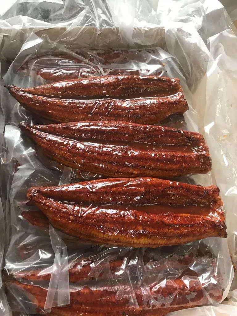 Wholesale SUSHI  EEL   Customized   frozen seafood  kabayaki frozen roasted unagi eel