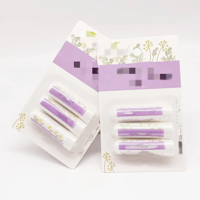 Empty Essential Oil Personal Inhaler Refillable  blank nasal inhaler