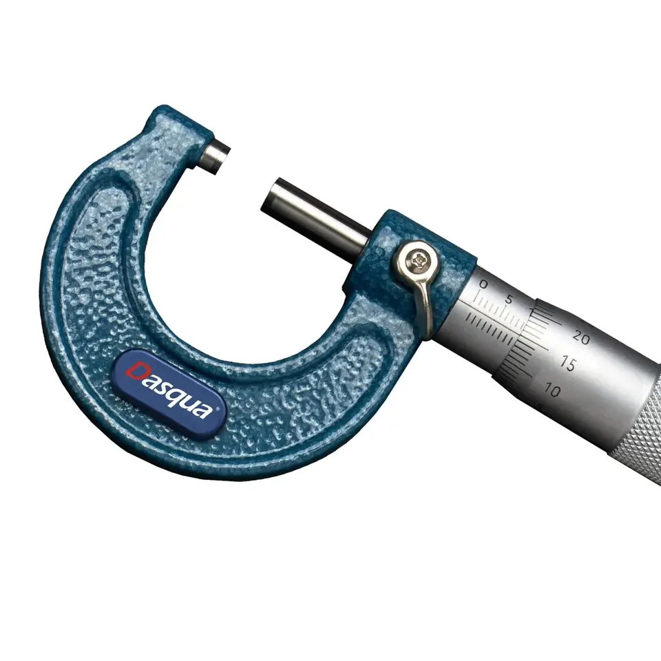 Dasqua Alta Precision Micrometer Exterior 0-25 mm Herramientas De Measurement