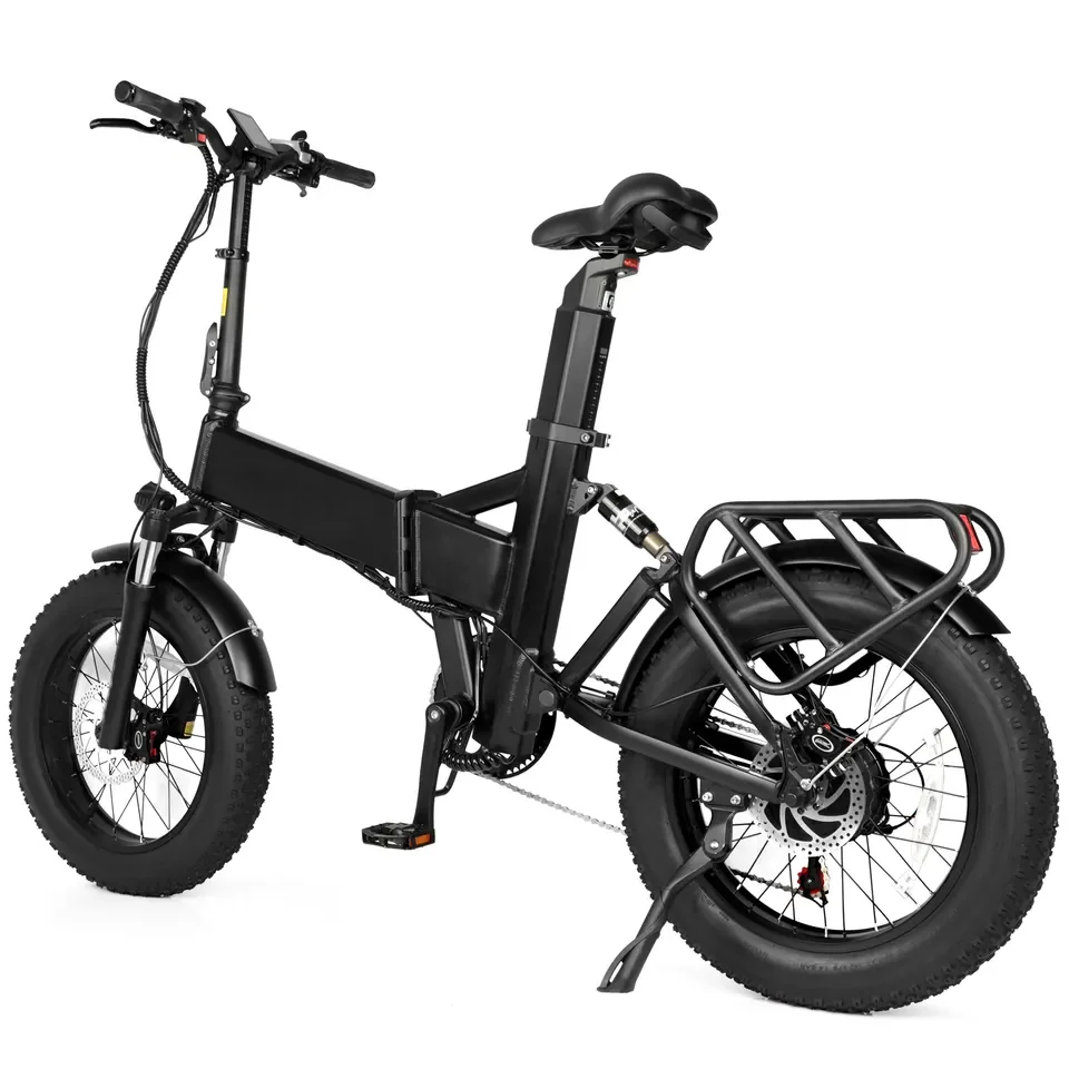 Aluminum Frame Folding Electric Mountain Bike Full Suspension Trek Ebike Duotts Electric Bike 52V