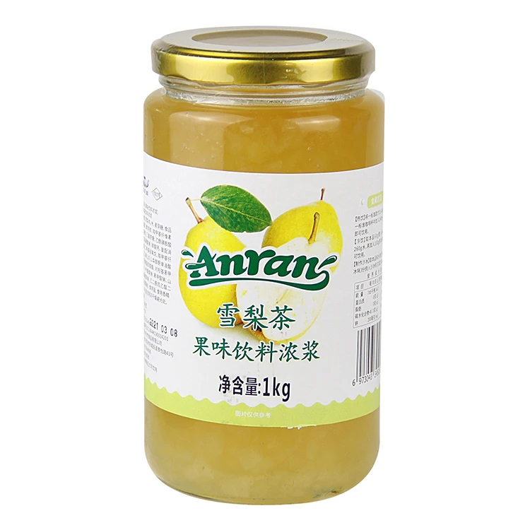 Factory Certificated Snow Pear Flavor Fruit Tea For Milk Tea And Bubble Tea Ingredients