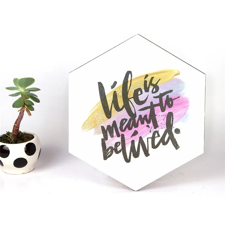 Специальная деревянная мебель, шестиугольные фоторамки для украшения дома