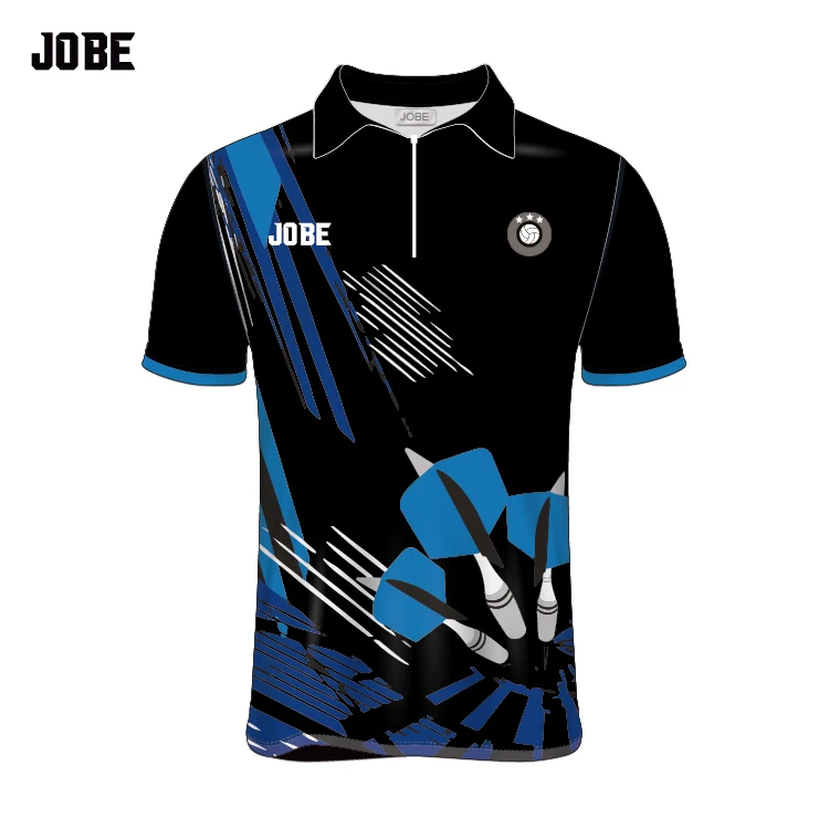 custom logo sport team shirt jersey sublimation clothing wholesale dart shirt of your own design