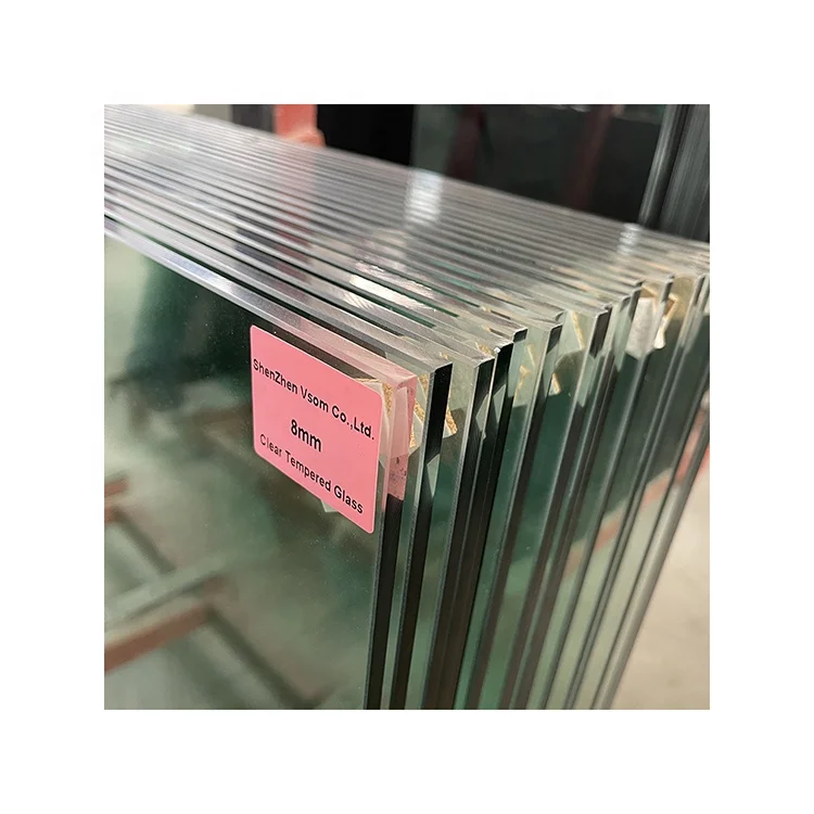 8mm Clear Tempered/Building Glass For Partition