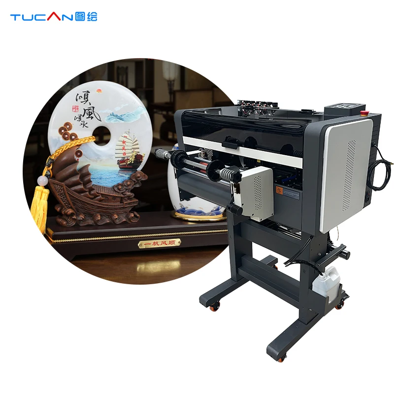 Custom Printing 3D Logo UV DTF Printer Transfer Sticker Label Waterproof UV DTF Cup Wrap Transfers