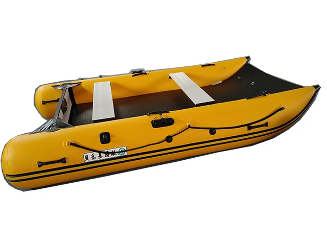 pvc material Inflatable catamaran boat