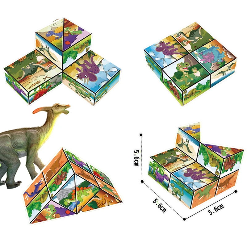 Promotion  Magic Cubes Educational 2 To 4 Years Promotional Magic Folding Cube 14 Years & Up Magic Speed Cube