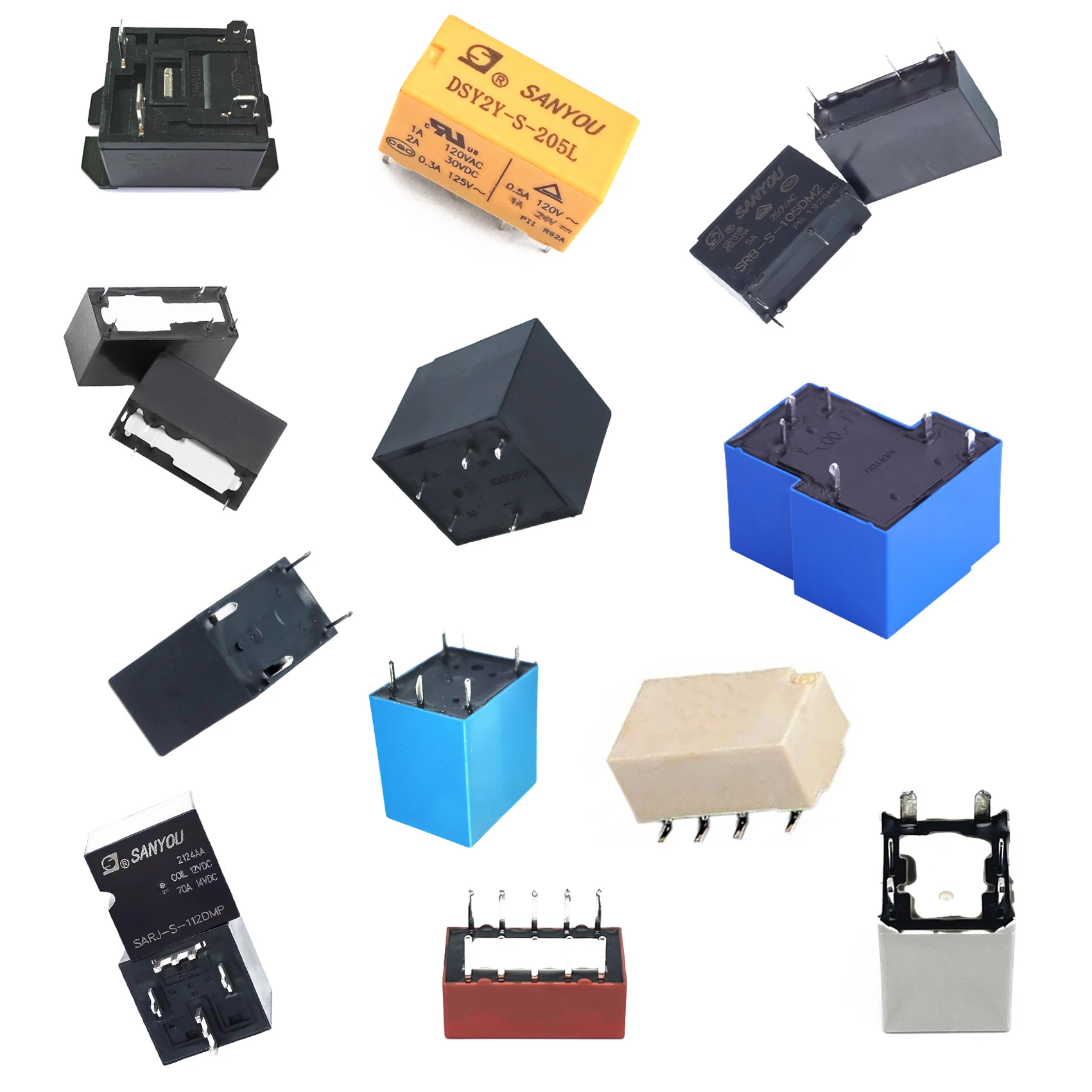 Relay G2RL-1A-E-5VDC G2112 G2124 16A 250VAC 6Pin Conversion type