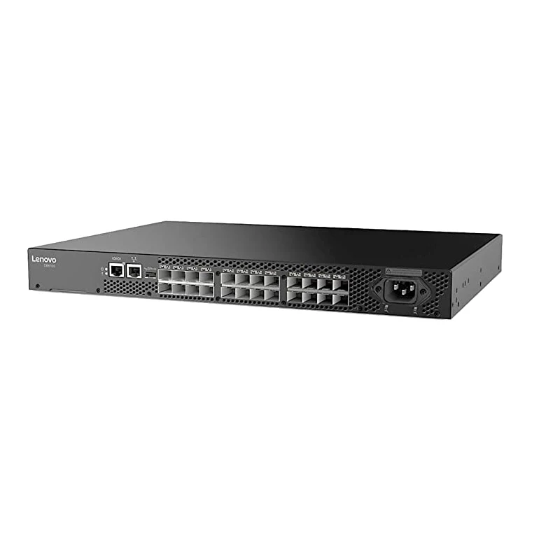 Lenovo ThinkSystem DB610S Gen 6 SAN Fibre Channel Switch - 16 Gbit/s - 24 Fiber Channel Ports - 24 x Tot