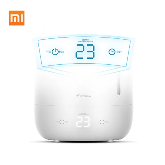
Deerma Household Air Humidifier Air Purifying Mist Maker Timing With Intelligent Touch Screen Adjustable Fog Quantity 