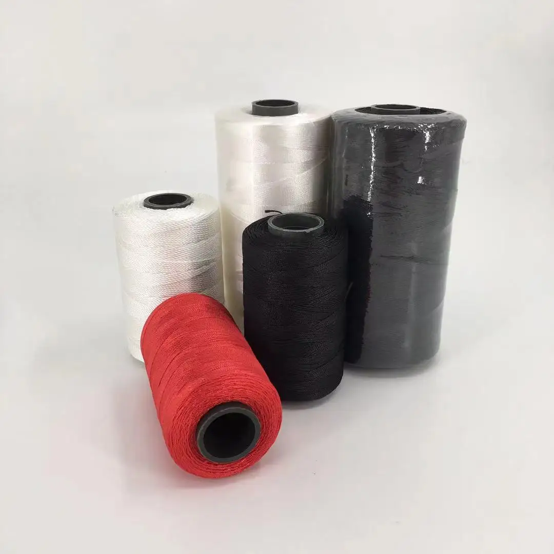 Nylon twine 210D/2-120 fishing twist rope rolls  and any color or length fishing twine