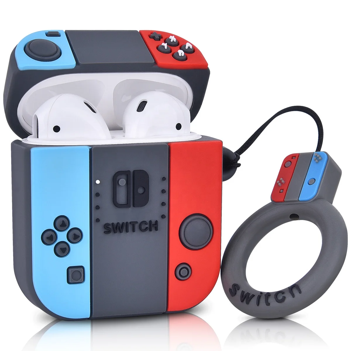 Cute 3D Carton Soft TPU Case Cover For Apple Airpod 2 &1,  Full Protective for Airpod Case Cover Skin