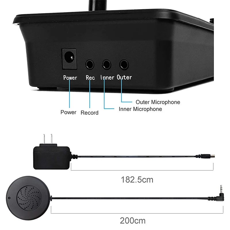 Daytech WI07-2 Dual Way Intercom Professional Speaker System Speaker Audio Sound Speaker System