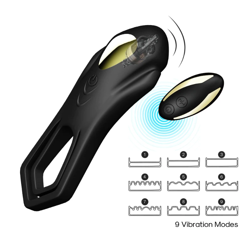 Best Selling Mute Design Portable Waterproof Lock Sex Toys Anal Penis Rings for Men