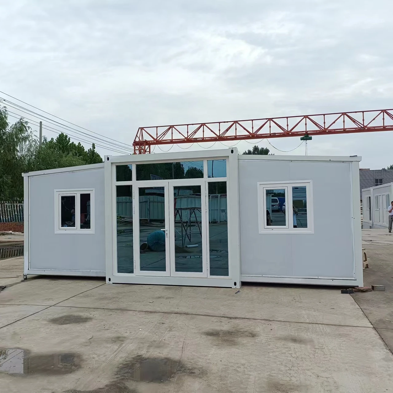 Переносной дом, 2 спальни, портативный жилой контейнер, дом с ванной, австралийский, 20 футов, 40 футов, раздвижной контейнер, дом