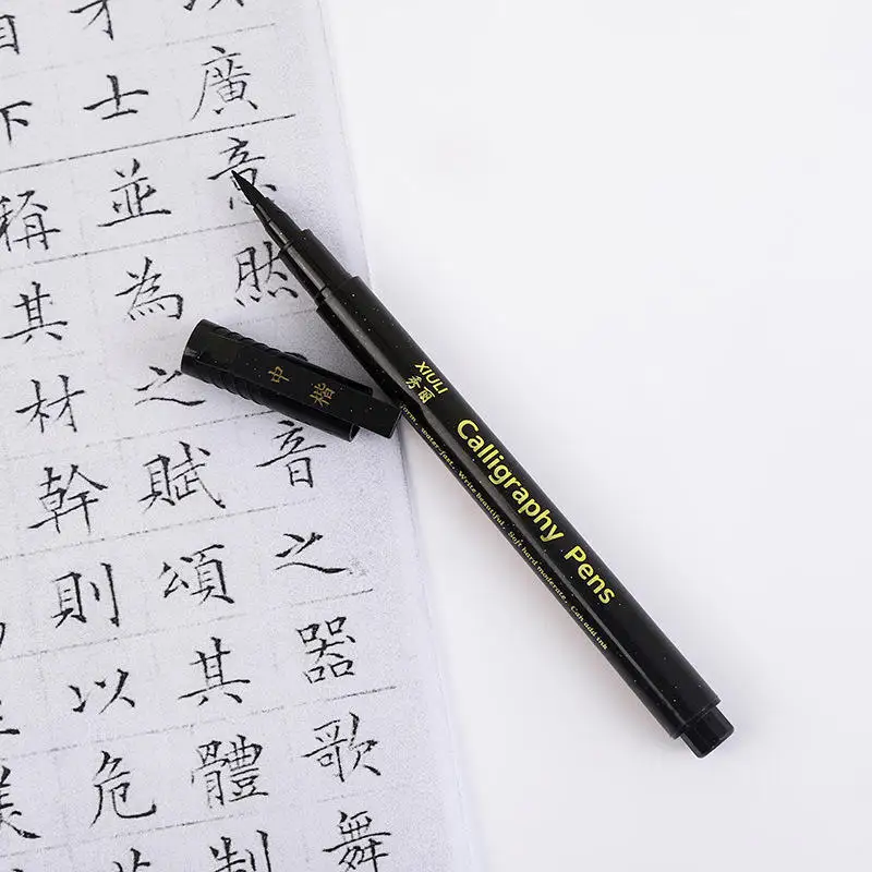 High-quality Oil Stick Calligraphy Soft Pen Large Medium And Small Case Pen Added Ink Special Pen