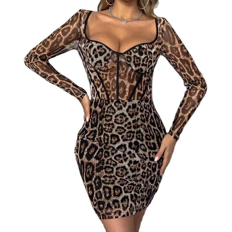 Women Casual DNew chest wrapped off shoulder long sleeve dress Sequin mesh perspective Hip Wrap Skirt sexy backless Velvet dress
