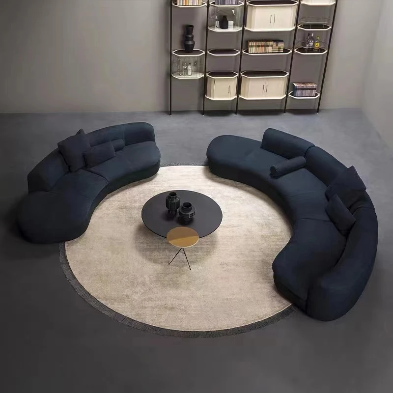 Furnistyle итальянский Высококачественный новый продукт мебель для гостиной изогнутый современный модульный диван новейший комплект диванов