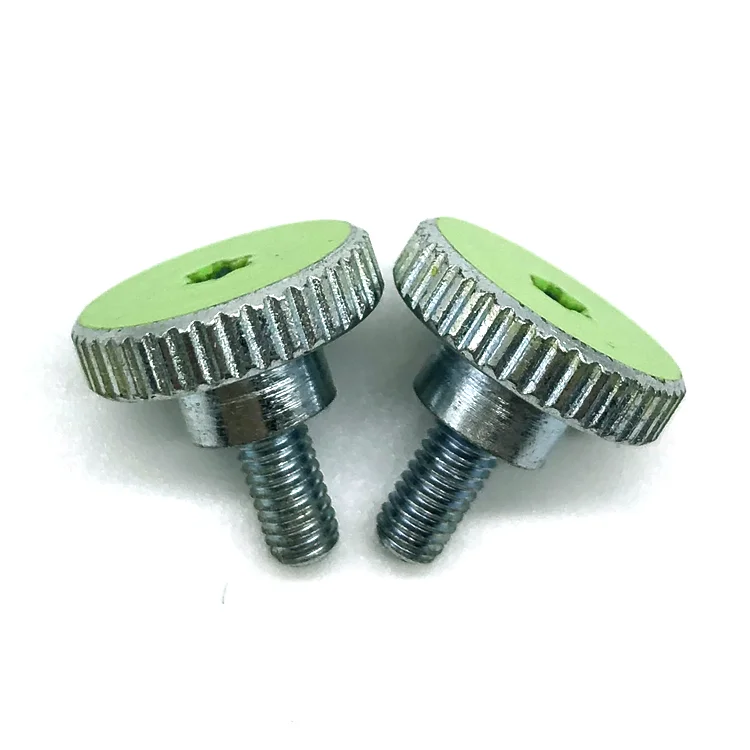 Color paint custom made decorative tightening screw