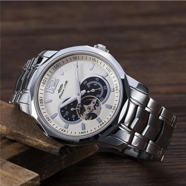 Factory Wholesale Watch Classic Mechanical Automatic Skeleton Watch Relogio Masculino Automatic Mechanical Watch