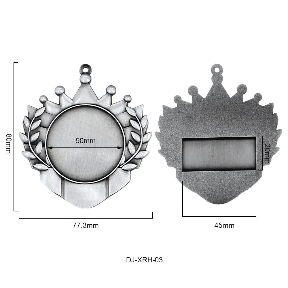 Custom Metal Sublimation Medallions Blank 3D Gold Metal Award Medal Engraved Cheap Sport Enamel Challenge Medals