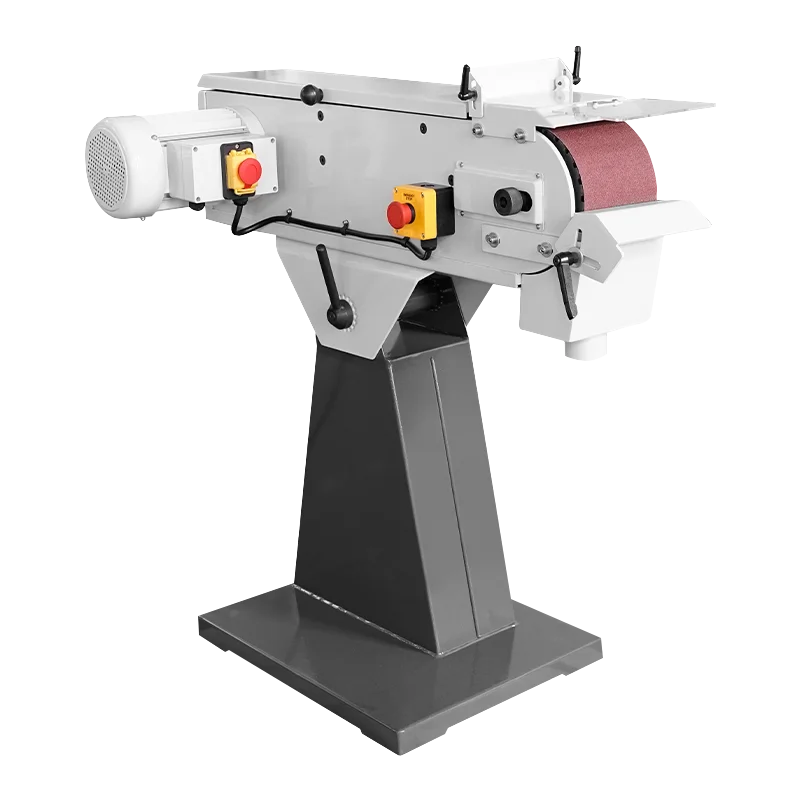 Высокая мощность Новое поступление 3000 Вт лидер FS-W2200A продаж промышленный Электрический ленточный шлифовальный станок для деревообработки