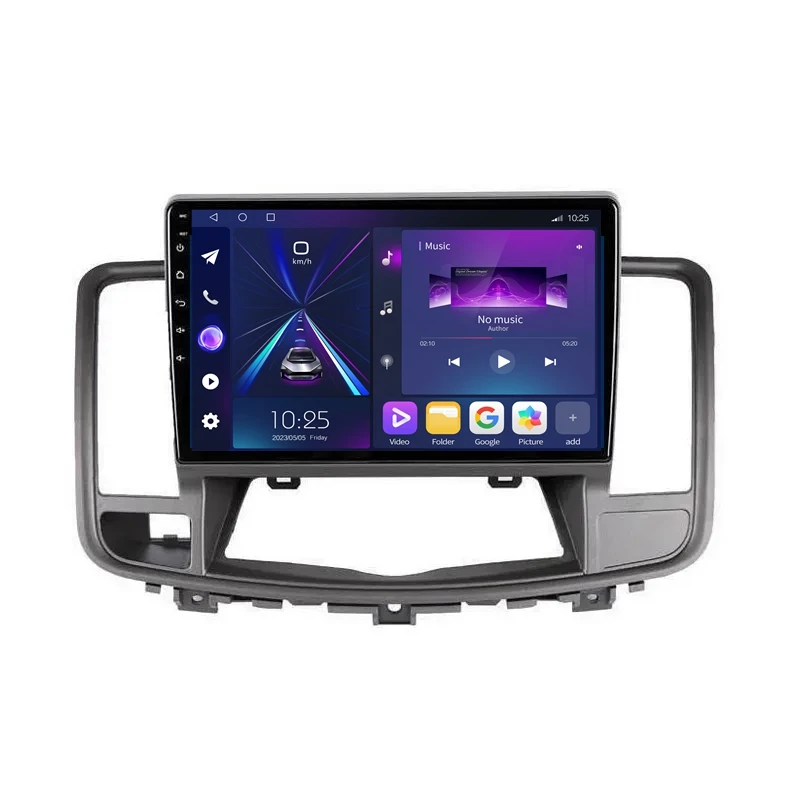Автомобильный DVD-плеер 10 1 дюймов 2-32 ГБ Android 11 Видео Стерео gps навигация для Nissan Maxima 2008-2013 автомобильное радио