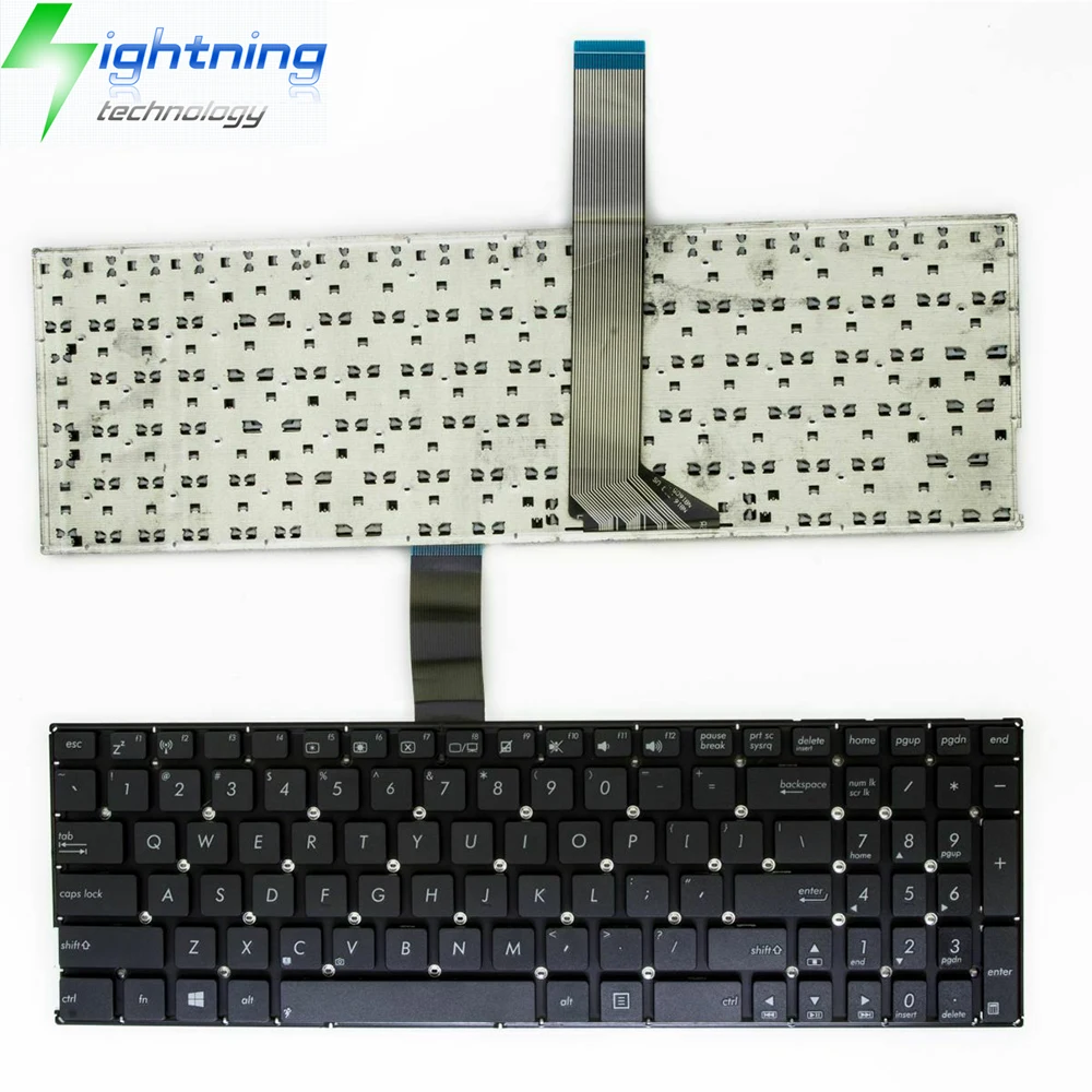 Genuine Laptop Keyboard for ASUS Keyboard K56 K56C K56CB K56CM K56CA S56CA S56CM Notebook Keyboard US LAYOUT 9Z.N9DSU.00U F43