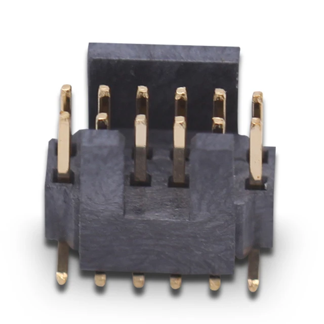 1.27mm pitch SMT box header connector PCB FSTH version of Samtec FTSH-106-01 connector