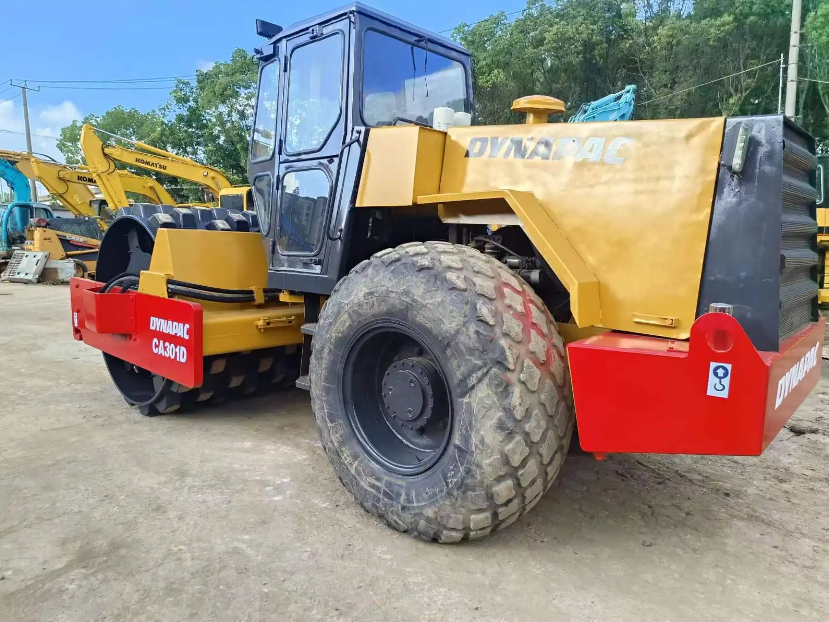 Used Dynapac Compactor CA301D with excellent performance Second Hand Dynapac Roller CA301D at sale