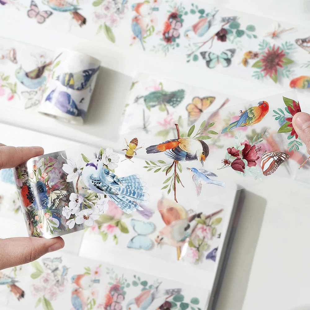 Custom Washi Tape Printing Transparent Pet Washi Tape