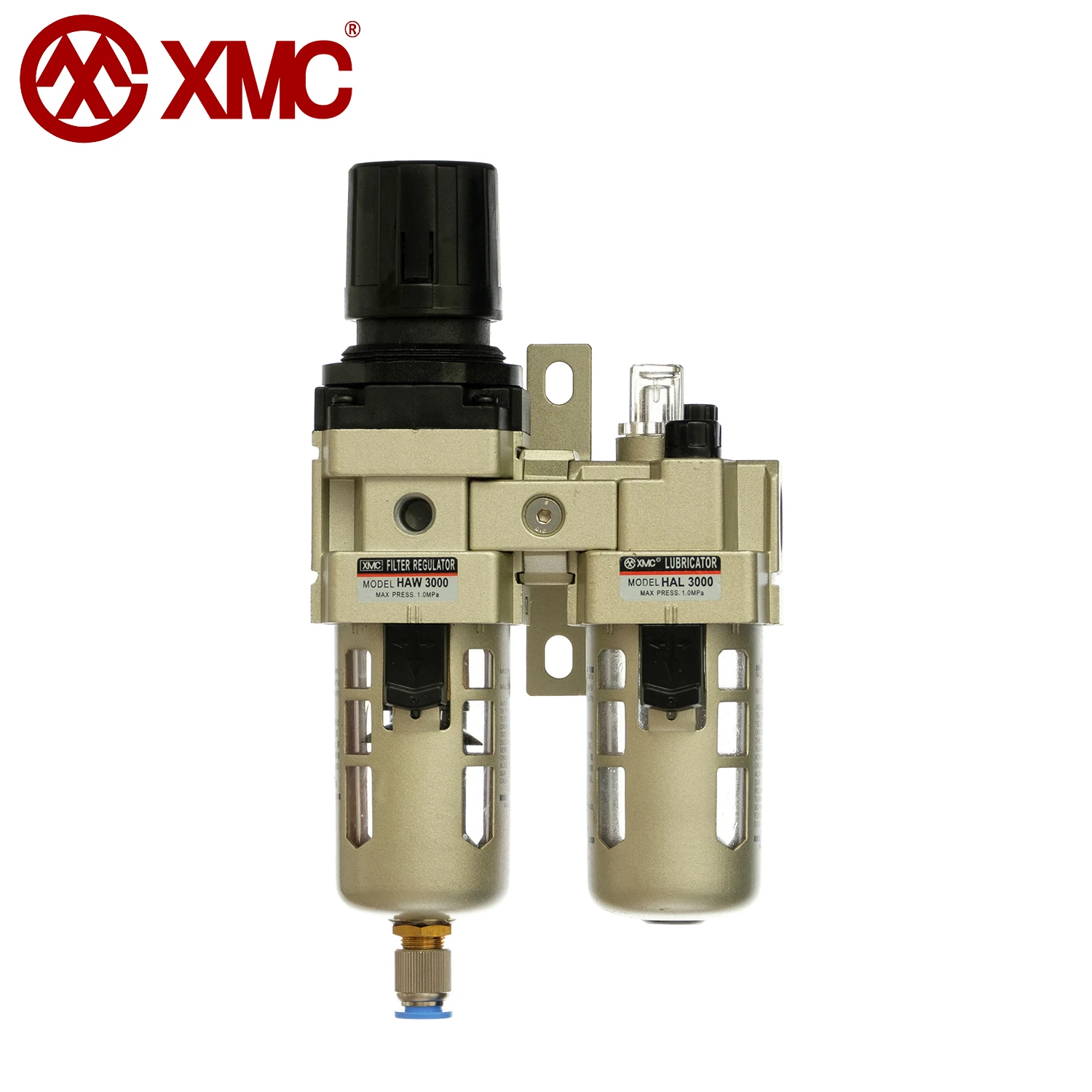 
XMC HAC3010-03 G3/8' PNEUMATIC Air Combination Units Air Filter Regulator Lubricator FRL 