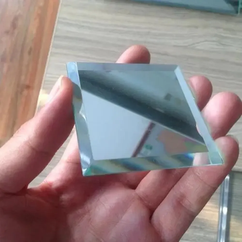 top sales customized sizes 4mm 5mm beveled mirror tiles